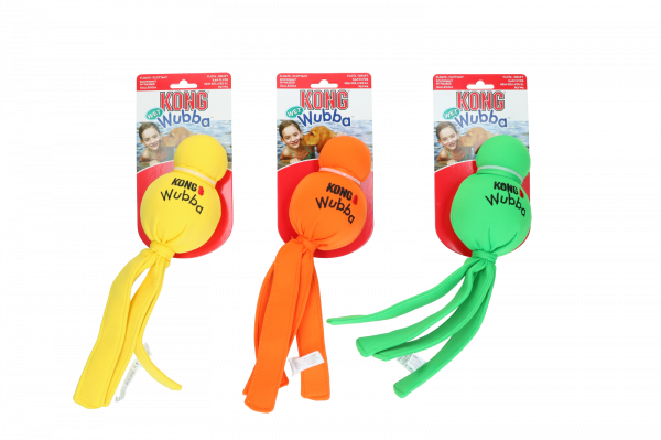 Kong Wubba Wet Assorted Lg Eu