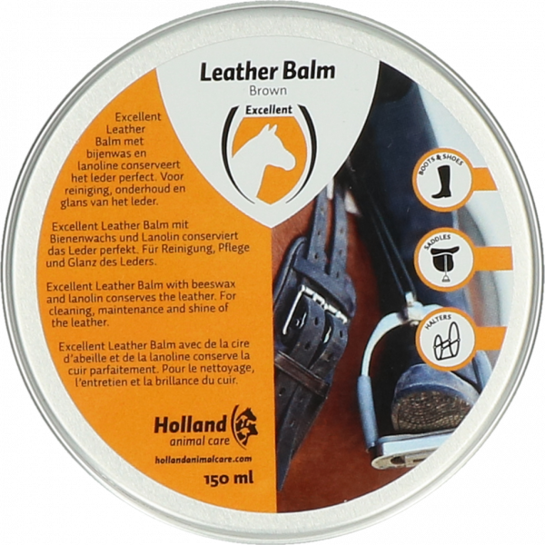 Leder & Zadel Balm Bruin afbeelding