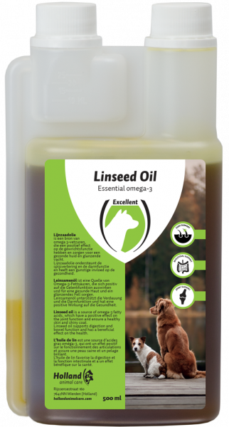 Linseed Oil (Lijnzaadolie) Voor Honden afbeelding