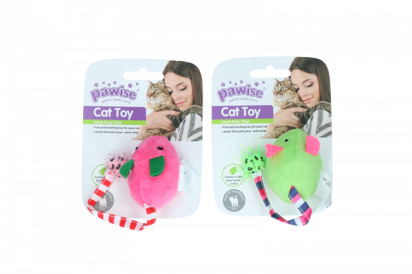 Pawise Plush Mice Toy afbeelding