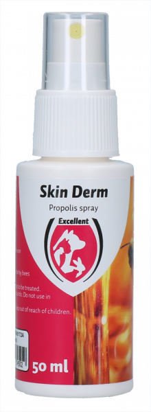 Skin Derm Propolis Spray De"En afbeelding