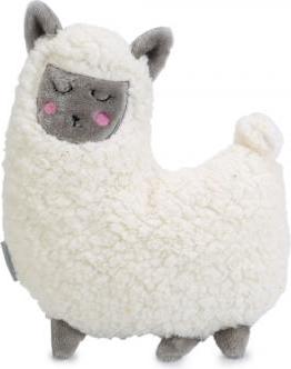 Beeztees Puppy Lama - Hondenspeelgoed - Pluche - Wit - 26x20x7,5 cm