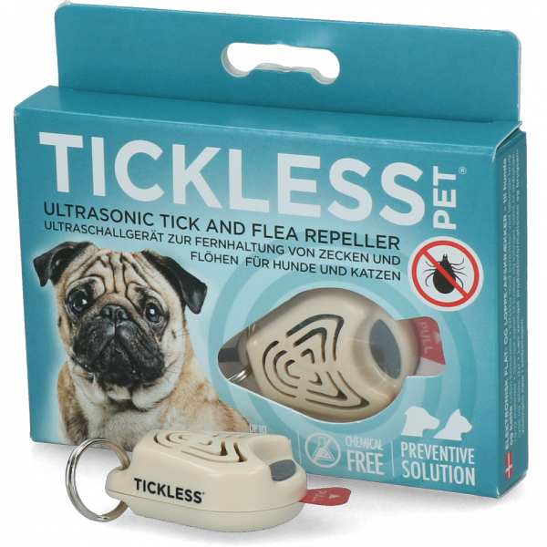 Tickless Pet Beige Tot 12 Maanden Bescherming