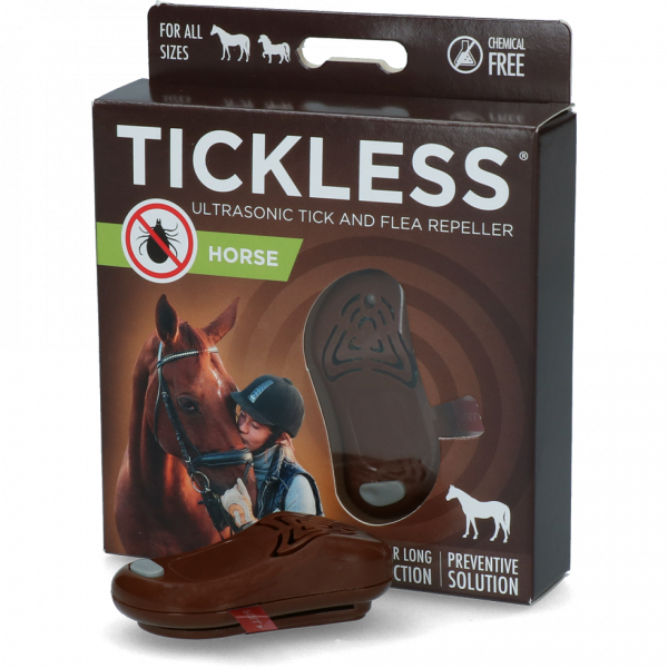 Tickless Horse Bruin Tot 12 Maanden Bescherming