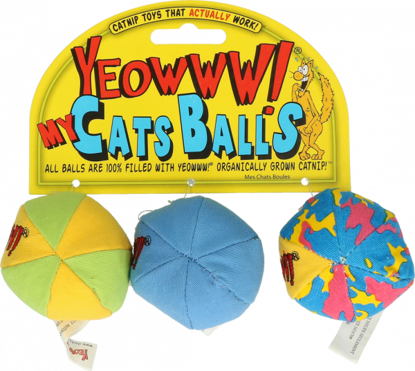 Yeowww My Cats Balls (3 St) afbeelding