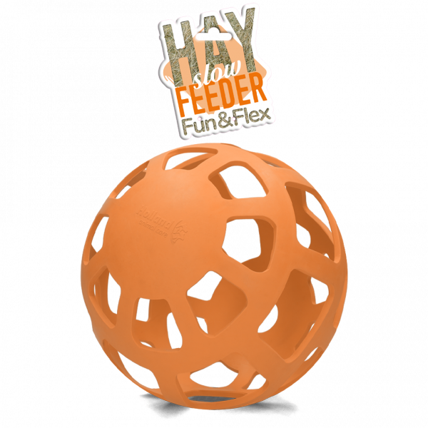 Hay Slowfeeder Fun And Flex 22 Cm Oranje afbeelding