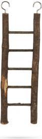 Beeztees Zi Ladder - Vogelspeelgoed - Hout - 5 treden - 21,5x7 cm