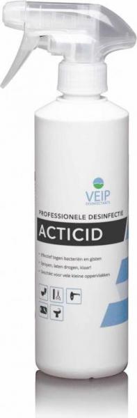 Acticid desinfectiespray materialen 500ml afbeelding