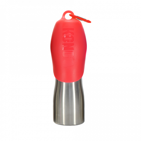 KONG H2O 740 ml rvs waterfles rood afbeelding