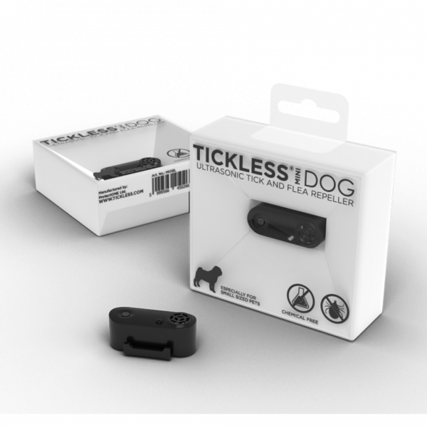 Tickless Mini Dog Zwart oplaadbaar