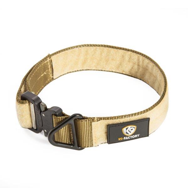 Nylon halsband met Cobra Buckle (L)