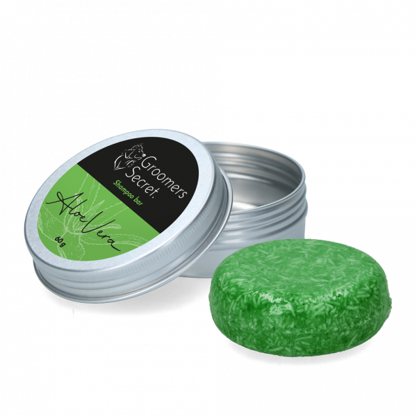 Groomers Secret Shampoo bar Aloe Vera afbeelding