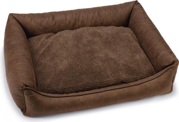 Beeztees Memory Foam Uma - Hondenmand - Bruin - 100x80x23 cm