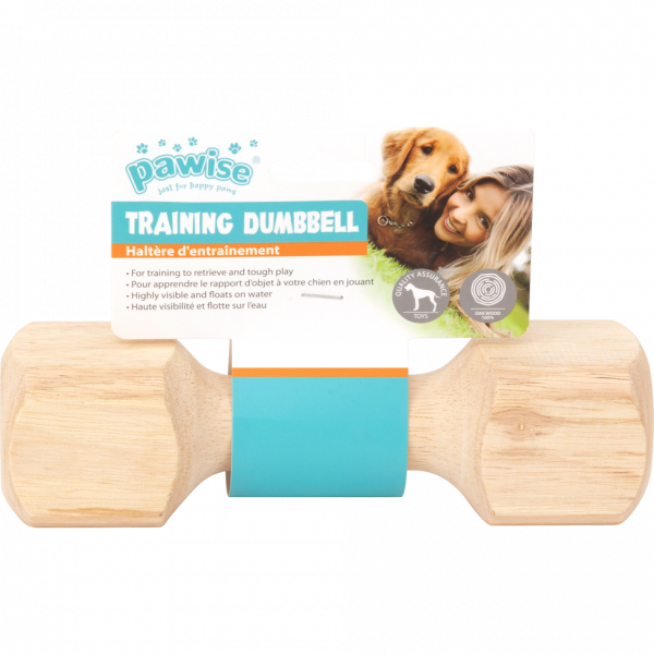 Pawise Wooden retrieving dumbbell m-20 afbeelding