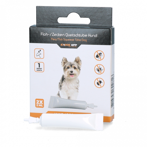 Knock Off vlooien-tekenpipet Hond <5 kg DE+GB afbeelding