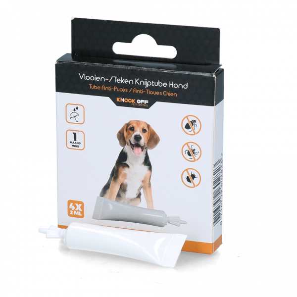 Knock Off vlooien-tekenpipet Hond 5 tot15 kg NL+FR afbeelding