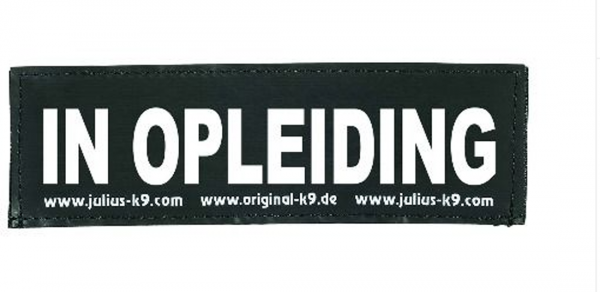 Julius-K9 label - In opleiding