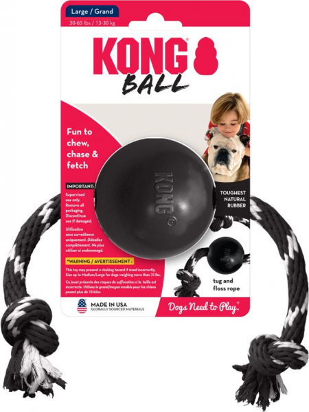 KONG KONG Extreme Ball met touw large