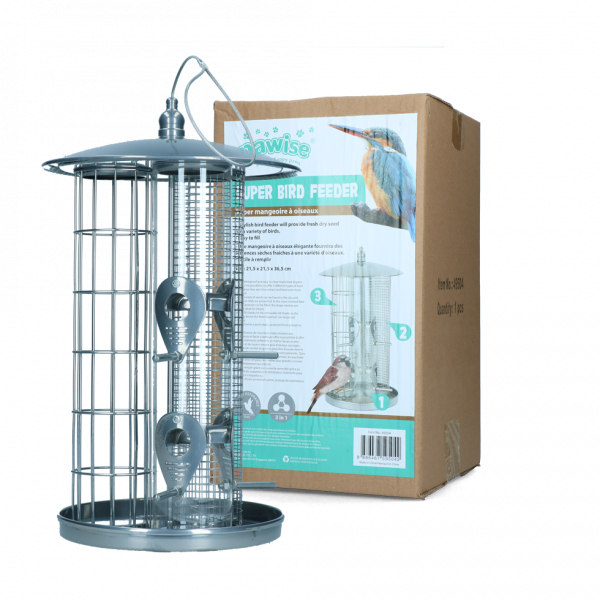 Pawise Triple Bird Feeder