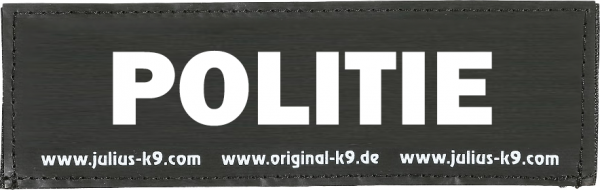 Julius-K9 label - Politie