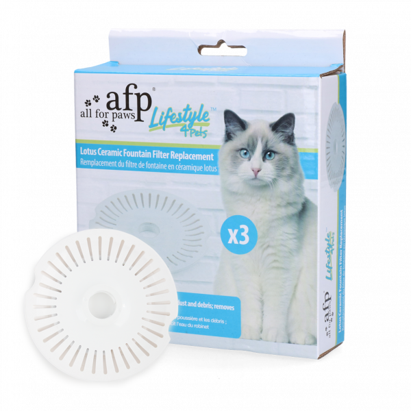 AFP Lifestyle4Pets - Ceramic fountain filter3pcs"box