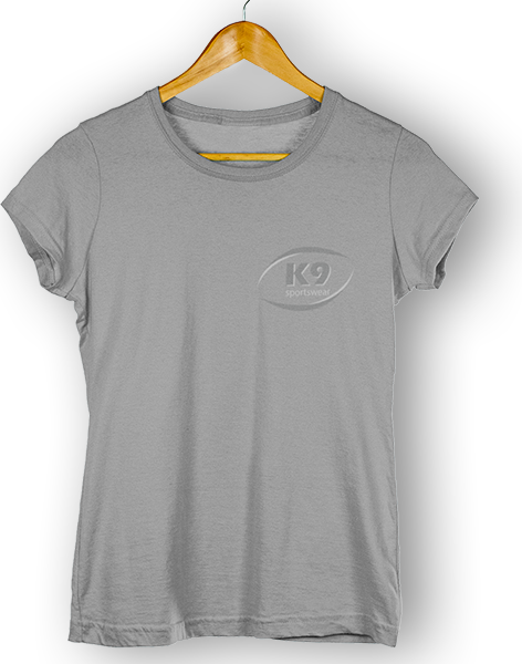 T-shirt Dames Grijs - K9 Sportswear