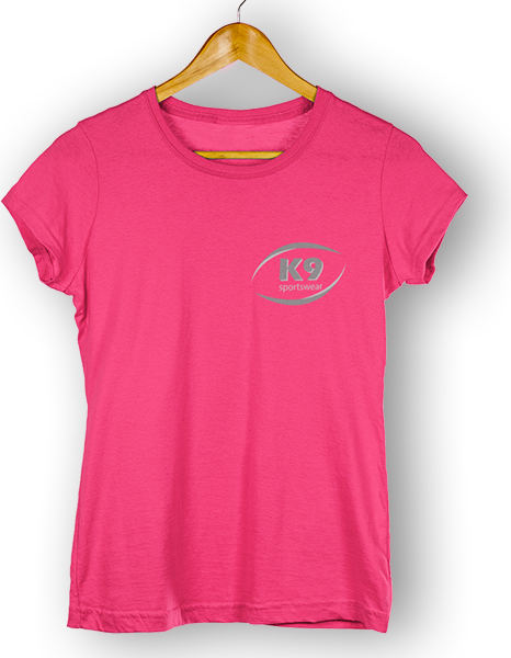 T-shirt Dames Roze - K9 Sportswear