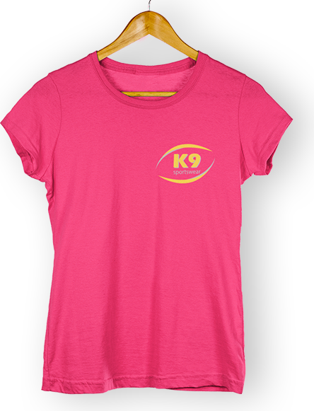 T-shirt Dames Roze - K9 Sportswear