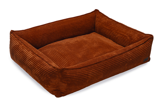Designed by Lotte Ribbed - Hondenmand - Terracotta - 95x80x23 cm