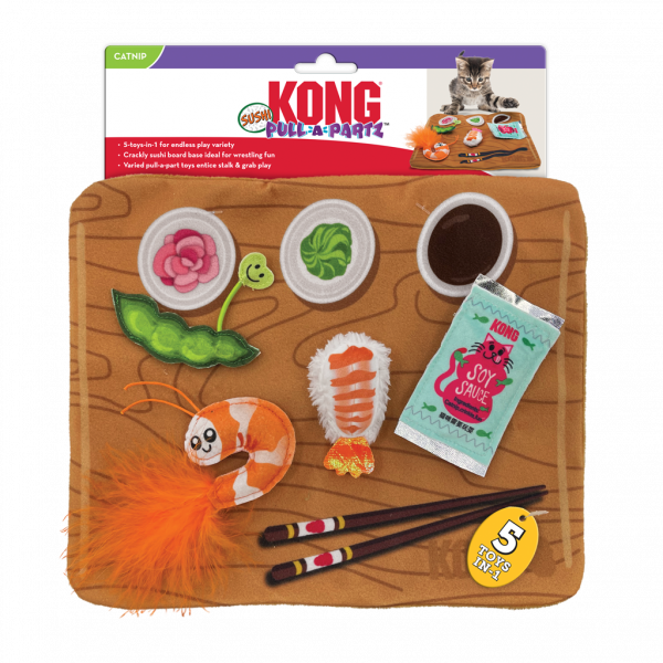 KONG Pull-A-Partz Sushi afbeelding