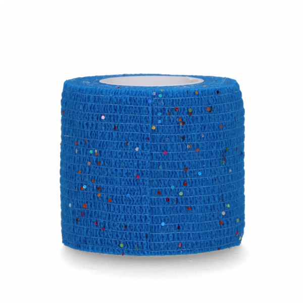 Bandage Animal Blauw Glitter Profi 5 cm afbeelding