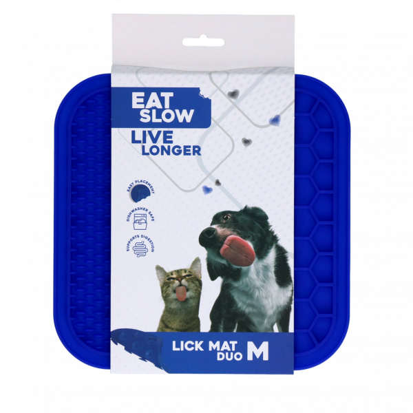 Eat Slow Live Longer - Likmat Duo - L - Blauw