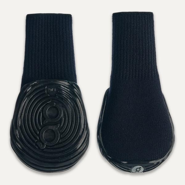 Gooeez Regular Dog Boots (2-pack) 2XS Black"Black