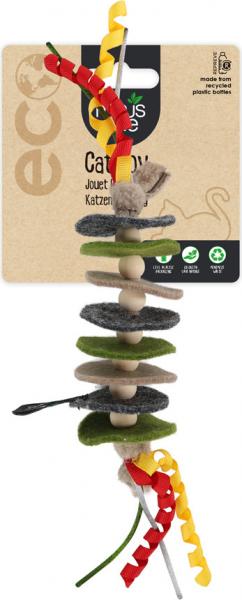 Minus One Classic Felt Cat Toys - Rope afbeelding