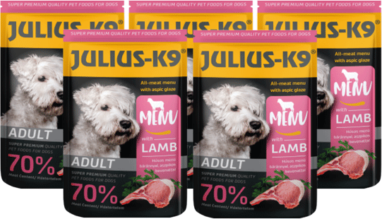 Julius-K9 All-meat menu - Voordeelverpakking - 5 x 125g