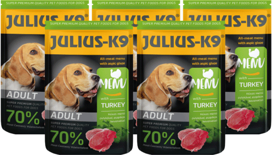 Julius-K9 All-meat menu - Voordeelverpakking - 5 x 125g