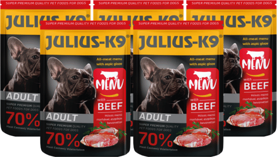 Julius-K9 All-meat menu - Voordeelverpakking - 5 x 125g