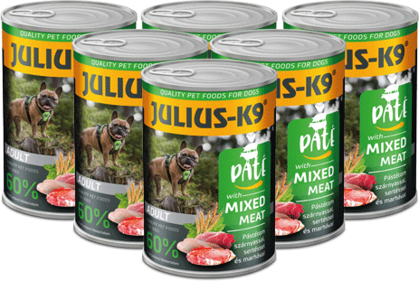 Julius-K9 Paté Mixed Meat - 6 x 400 g