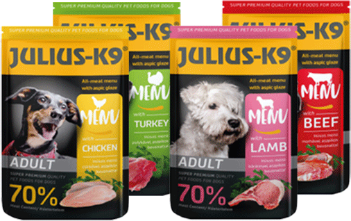 Julius-K9 Proefpakket - All-meat menu - 4 x 125g