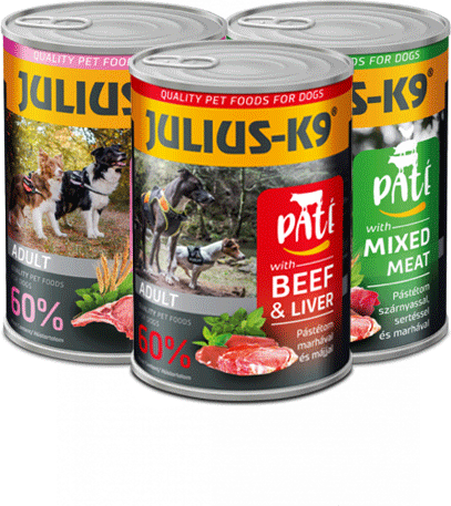 Julius-K9 Proefpakket - Paté - 3 x 400g