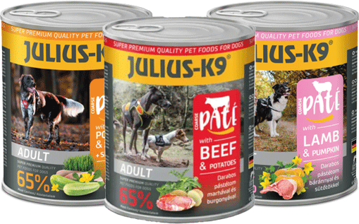 Julius-K9 Proefpakket - Paté - 3 x 800g