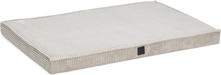 Designed by Lotte Ribbed - Orthopedic Bench Cushion - Light grey - 108x69x8 cm